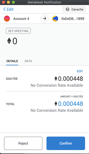 transaction gas fee